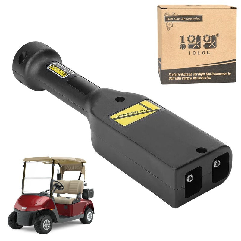 10L0L 36 Volt Powerwise Charger Handle Plug for EZGO TXT & Medalist PDS/DCS 1996-up Golf Cart, OEM# 73345-G01 73345G01 - Image 1